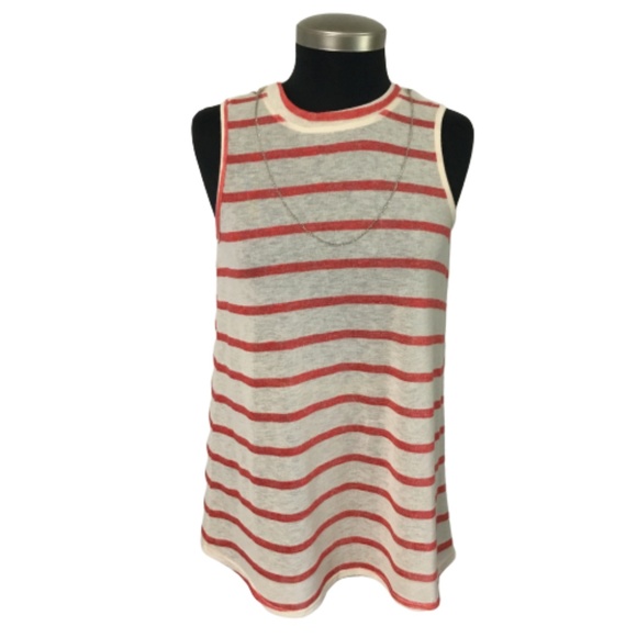 AGB Tops - AGB Sleeveless Top with attached necklace✨Small